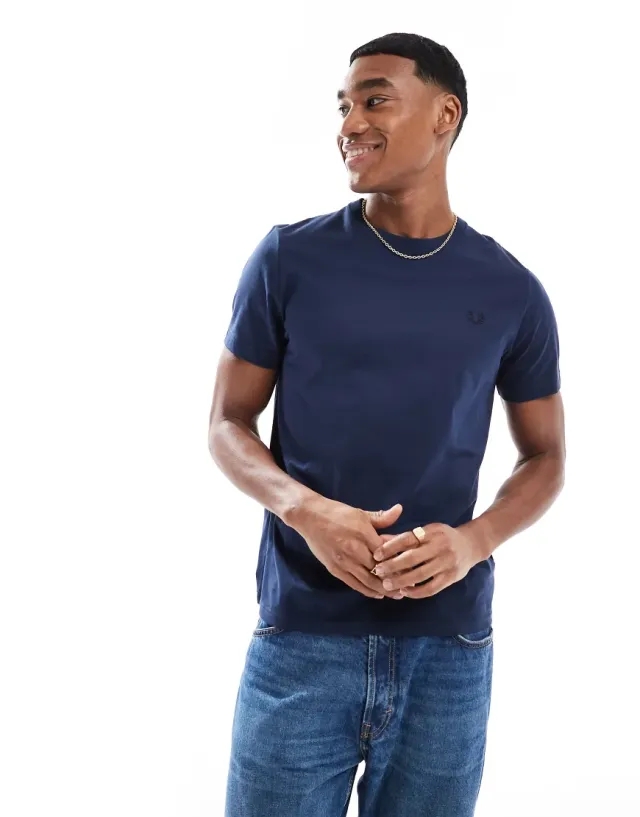 Fred Perry T-Shirt In Blue