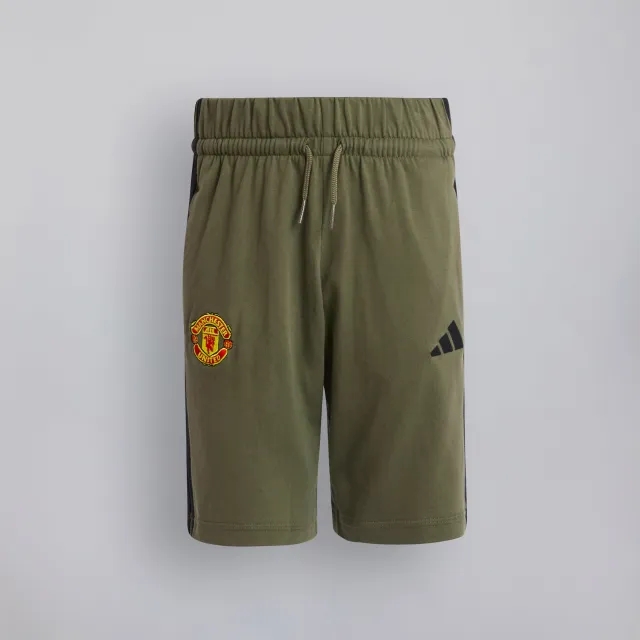 Manchester United x adidas Kids Essentials Shorts Green