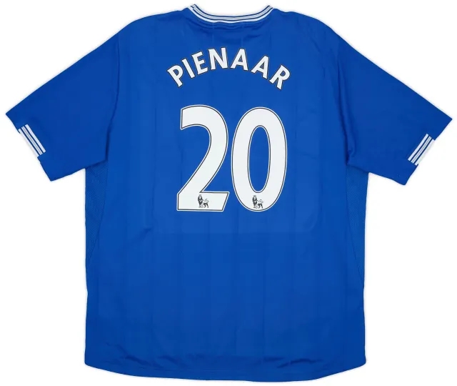 LeCoqSportif 2009-10 Everton Home Shirt Pienaar #20 - 6/10 - (XL)