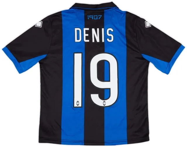 Errea 2012-13 Atalanta Home Shirt Denis #19 - 8/10 - (XS)