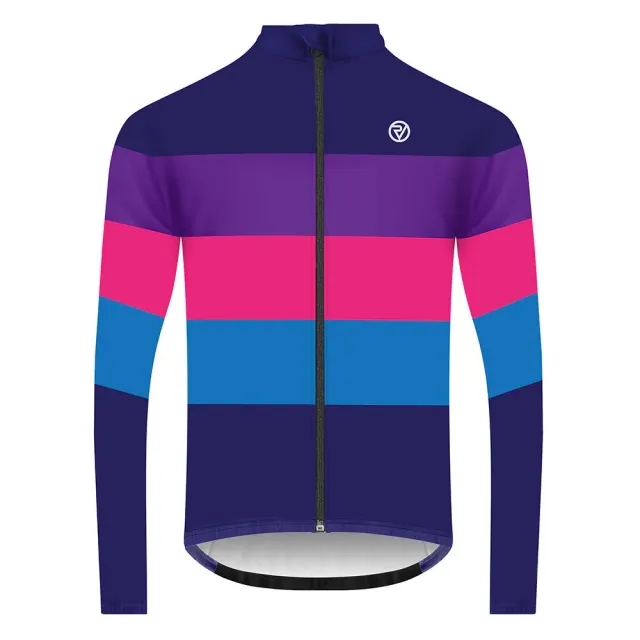 Proviz Retro Men's Long Sleeve Cycling Jersey