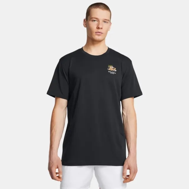 Under Armour  Goin' Under Men's Short Sleeve Black / White XL