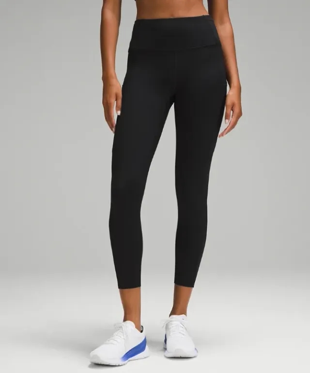 lululemon IE lululemon – Women's Fast and Free High-Rise Tight Leggings – 25 – Color Black – Size 20