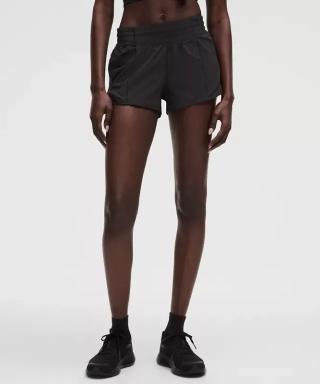 lululemon IE lululemon – Women's Hotty Hot High-Rise Lined Shorts – 2.5 – Color Black – Size 8