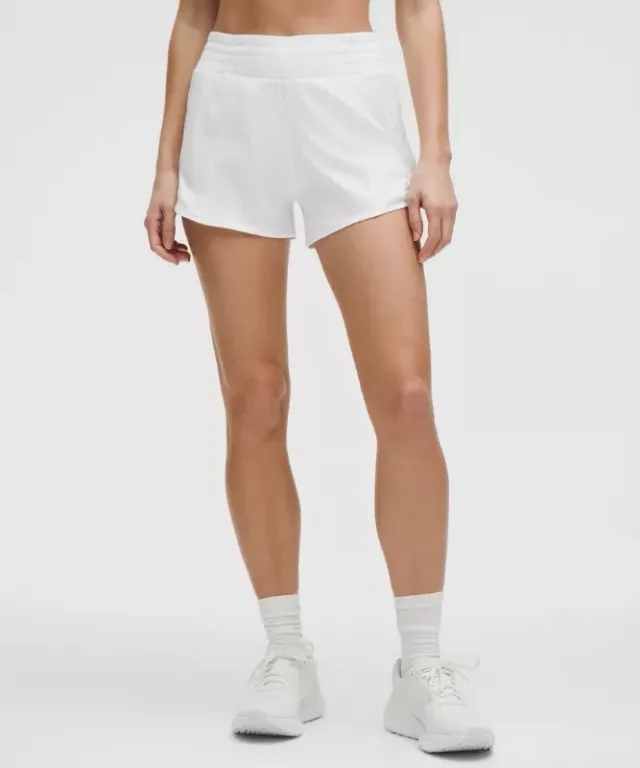 lululemon IE lululemon – Women's Hotty Hot High-Rise Lined Shorts – 4 – Color White – Size 8