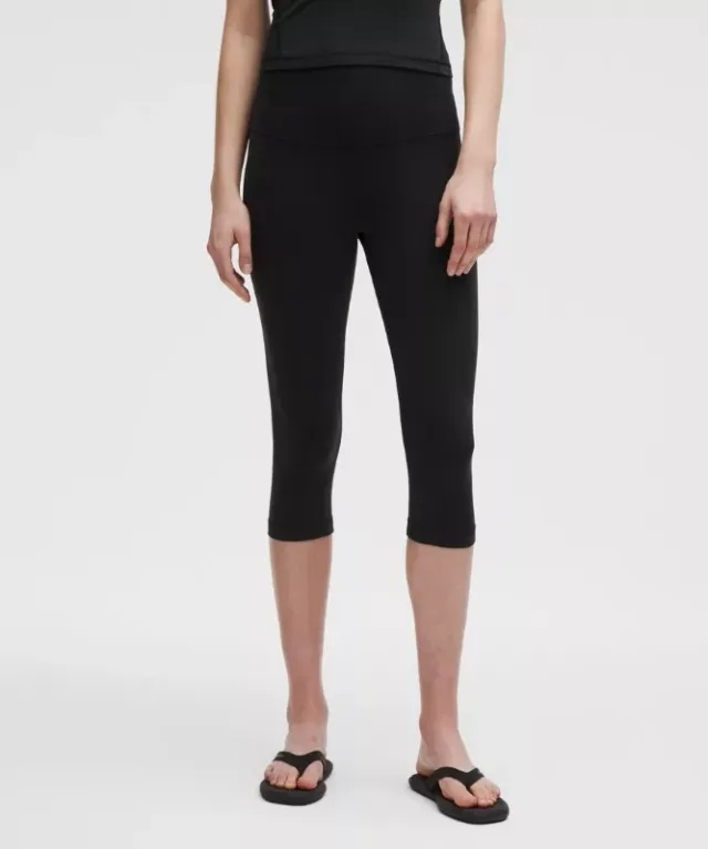 lululemon IE lululemon – Women's Align High-Rise Crop Leggings – 17 – Color Black – Size 20