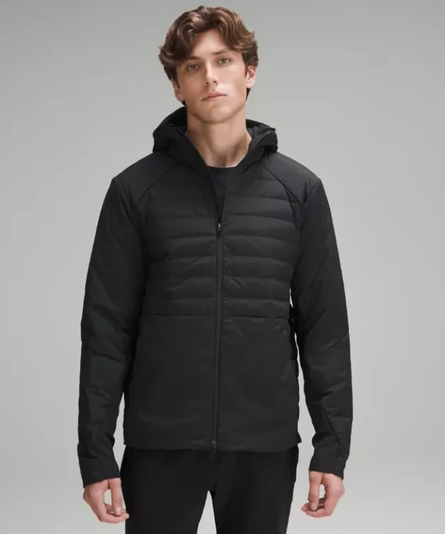 lululemon IE lululemon – Men's Down for It All 700-Fill Hoodie – Color Black – Size XS