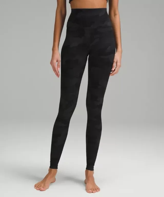 lululemon IE lululemon – Women's Align High-Rise Pants – 28 – Color Camo/Black – Size 8