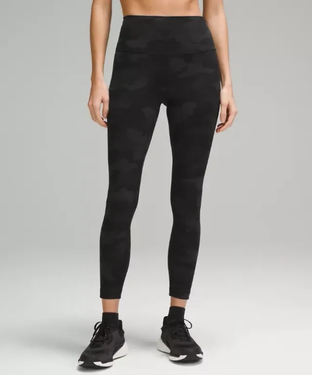 lululemon IE lululemon – Women's Wunder Train High-Rise Tight Leggings – 25 – Color Camo/Black – Size 8