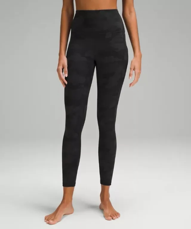 lululemon IE lululemon – Women's Align High-Rise Pants with Pockets – 25 – Color Camo/Black – Size 8