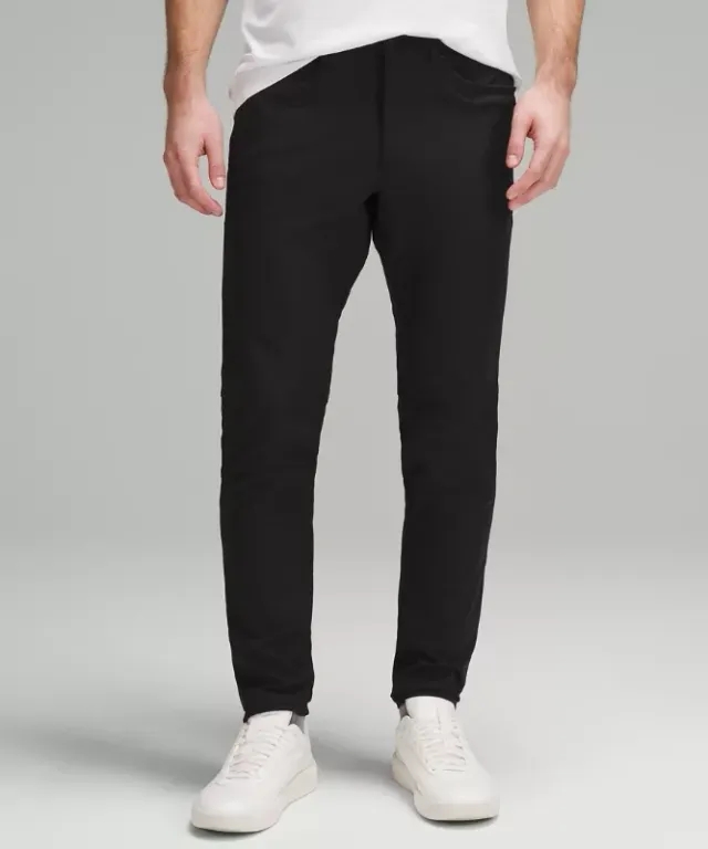 lululemon IE lululemon – Men's ABC Slim-Fit 5 Pocket Trousers 28L Warpstreme – Color Black – Size 31