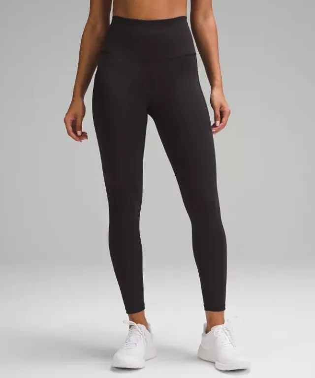 lululemon IE lululemon – Women's Wunder Train High-Rise Tight Leggings with Pockets – 25 – Color Black – Size 8