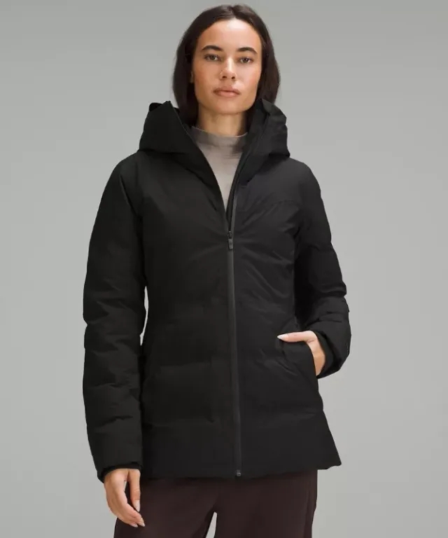 lululemon IE lululemon – Women's StretchSeal Sleet Street 600-Down-Fill Jacket – Color Black – Size 8