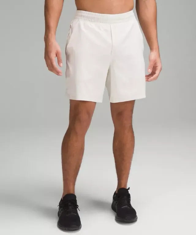 lululemon IE lululemon – Men's Pace Breaker Lined Shorts – 7 – Color White – Size XL