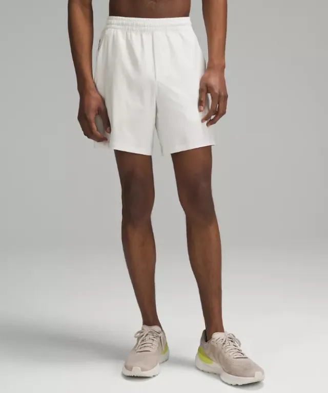 lululemon IE lululemon – Men's Pace Breaker Linerless Shorts – 7 – Color White – Size S
