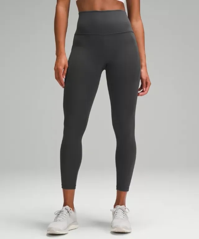lululemon IE lululemon – Women's Wunder Train High-Rise Tight Leggings with Pockets – 25 – Color Grey – Size 8