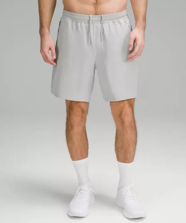 lululemon IE lululemon – Men's Pace Breaker Lined Shorts – 7 – Color Grey – Size 2XL