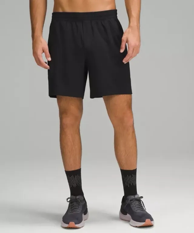 lululemon IE lululemon – Men's Pace Breaker Linerless Shorts – 7 – Color Black – Size 2XL