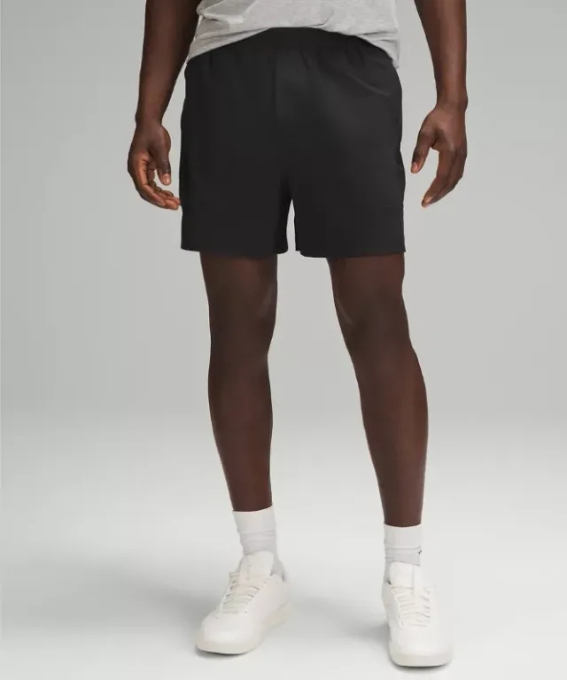 lululemon IE lululemon – Men's Bowline Shorts Stretch Ripstop – 5 – Color Black – Size XL