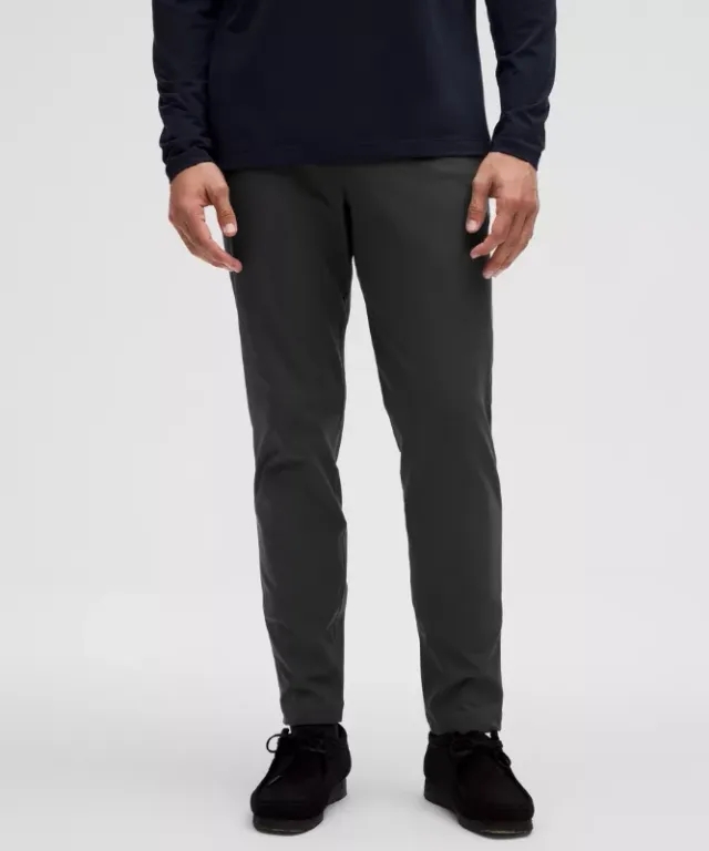 lululemon IE lululemon – Men's ABC Slim-Fit Trouser 30L Warpstreme – Color Black – Size 40