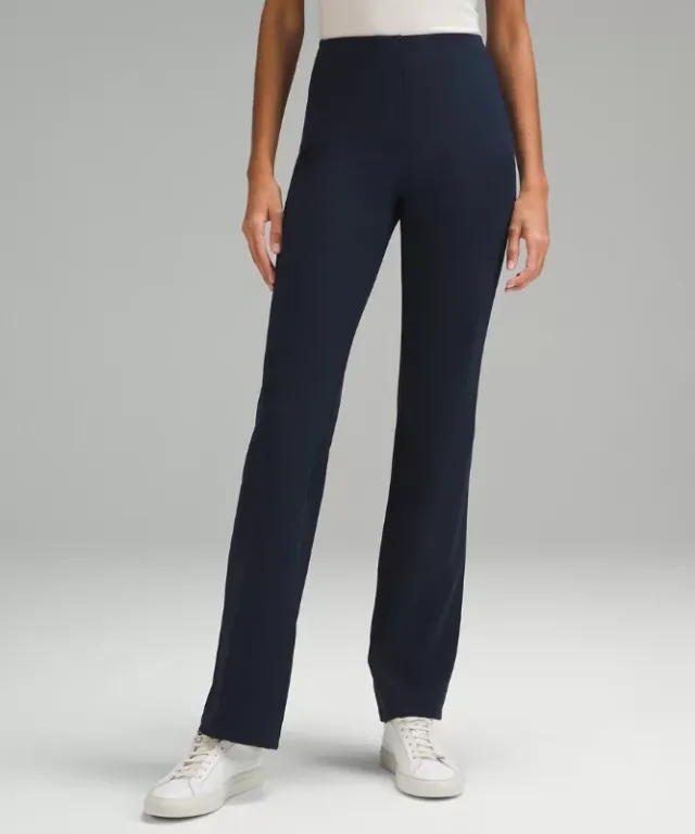 lululemon IE lululemon – Women's Smooth Fit Pull-On High-Rise Pants Regular – Color Blue – Size 4