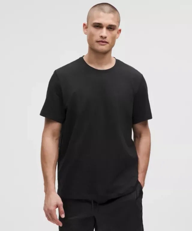 lululemon IE lululemon – Men's Soft Jersey Short-Sleeve Shirt – Color Black – Size S