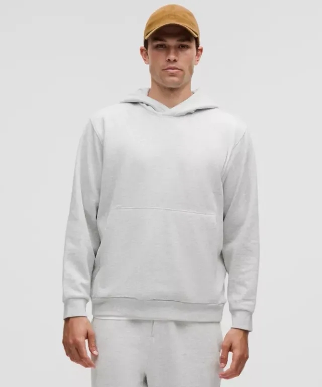 lululemon IE lululemon – Men's Steady State Pullover Hoodie – Color Light Grey/Grey – Size 2XL