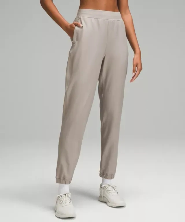 lululemon IE lululemon – Women's Adapted State High-Rise Joggers Full Length – Color White – Size 8