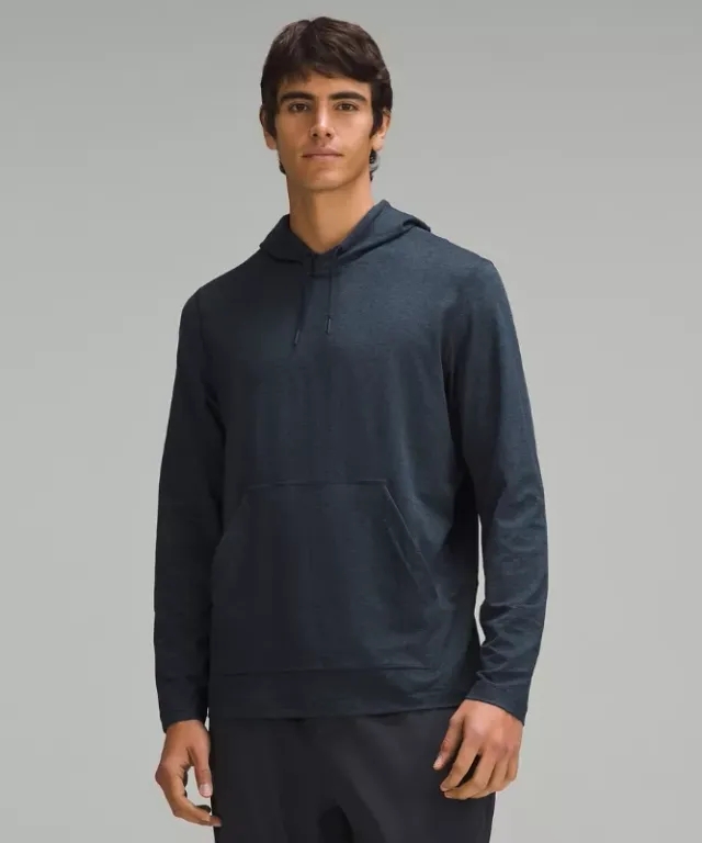 lululemon IE lululemon – Men's Soft Jersey Pullover Hoodie – Color Blue – Size S
