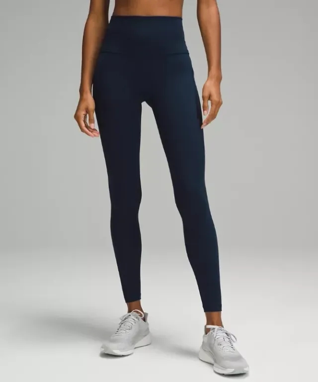 lululemon IE lululemon – Women's Wunder Train High-Rise Tight Leggings with Pockets – 28 – Color Blue – Size 8
