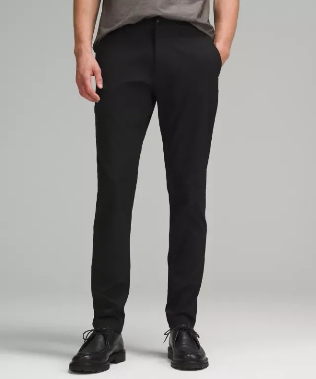 lululemon IE lululemon – Men's ABC Slim-Fit Trousers 30L – Color Black – Size 34