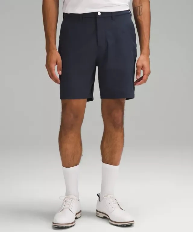 lululemon IE lululemon – Men's ABC Classic-Fit Golf Shorts – 7 – Color Blue – Size 40
