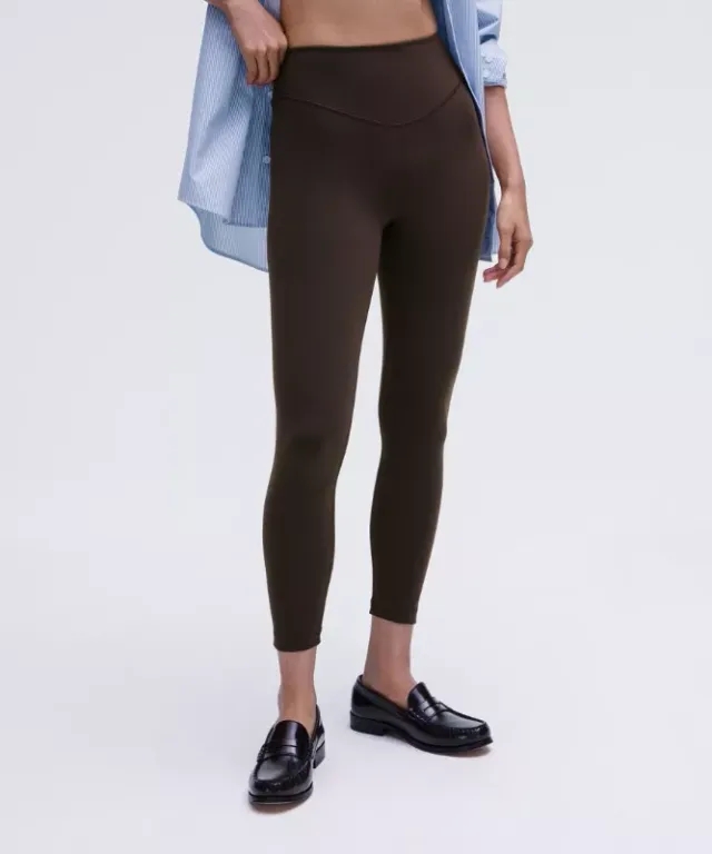 lululemon IE lululemon – Women's Wunder Under High-Rise Tight Leggings – 25 – Color Brown – Size 2
