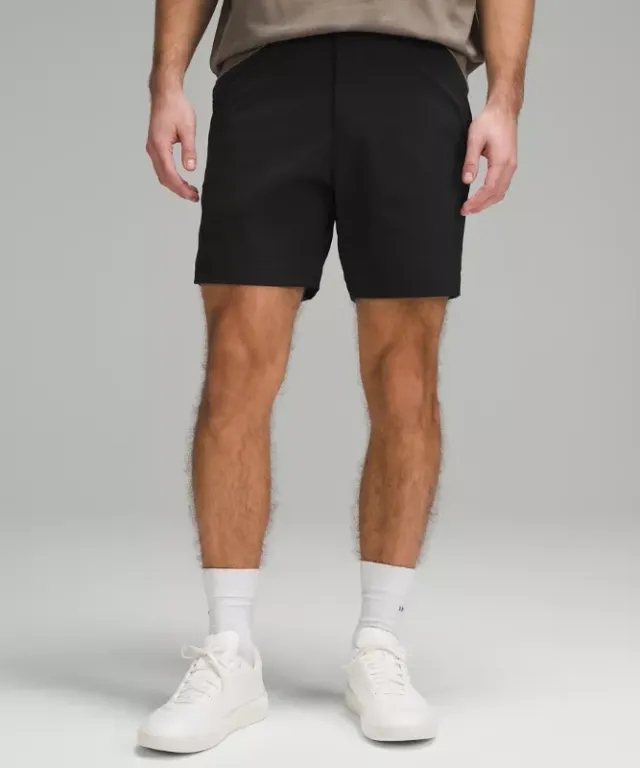 lululemon IE lululemon – Men's ABC Classic-Fit Shorts – 7 – Color Black – Size 40