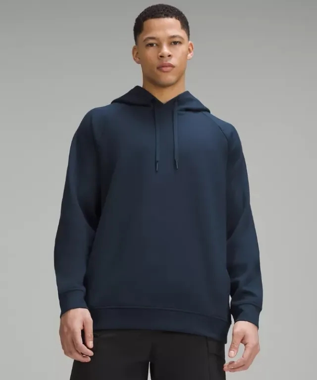 lululemon IE lululemon – Men's Smooth Spacer Classic-Fit Pullover Hoodie – Color Blue – Size XS