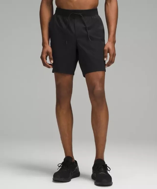 lululemon IE lululemon – Men's Zeroed In Linerless Yoga Shorts – 7 – Color Black – Size XS