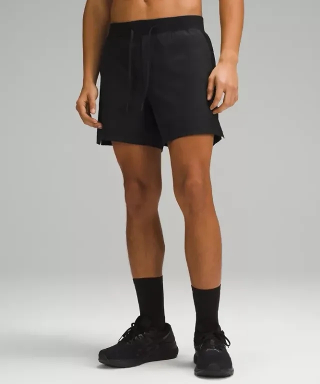 lululemon IE lululemon – Men's Zeroed In Linerless Shorts – 5 – Color Black – Size XL