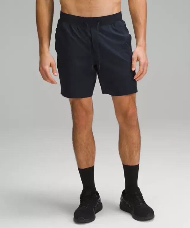 lululemon IE lululemon – Men's Zeroed In Linerless Shorts – 7 – Color Blue – Size XL