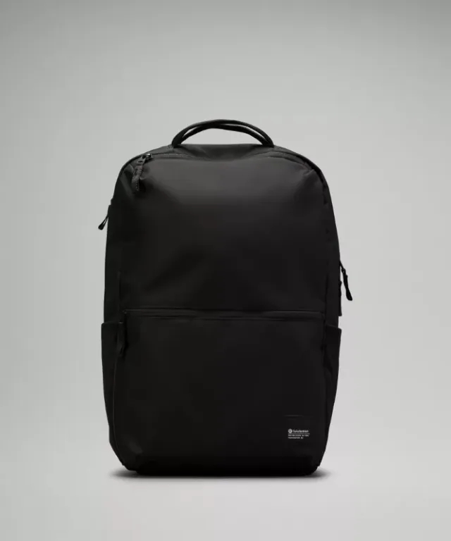 lululemon IE lululemon – Double-Zip Backpack 22L – Color Black/Grey