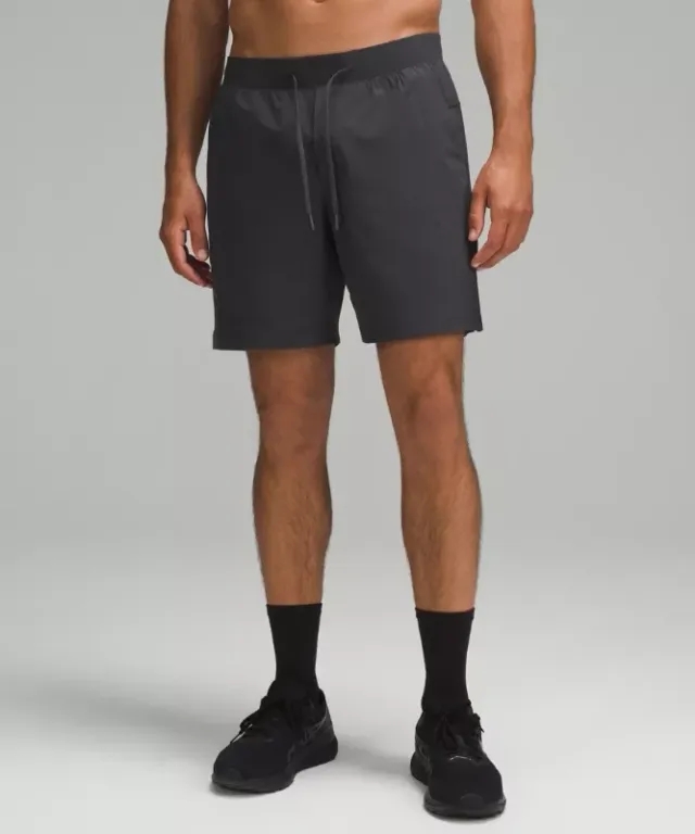 lululemon IE lululemon – Men's Zeroed In Linerless Shorts – 7 – Color Grey – Size M