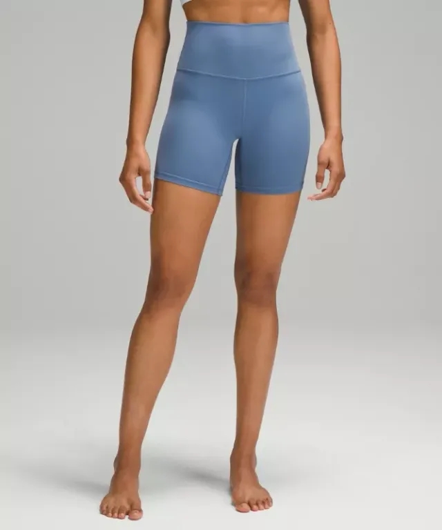 lululemon IE lululemon – Women's Align High-Rise Shorts – 6 – Color Blue – Size 14