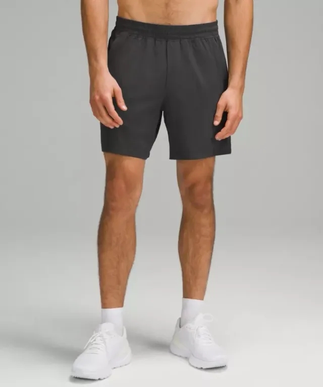 lululemon IE lululemon – Men's Pace Breaker Linerless Shorts – 7 – Color Grey – Size L