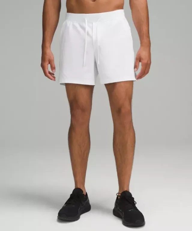 lululemon IE lululemon – Men's Zeroed In Linerless Shorts – 5 – Color White – Size XL