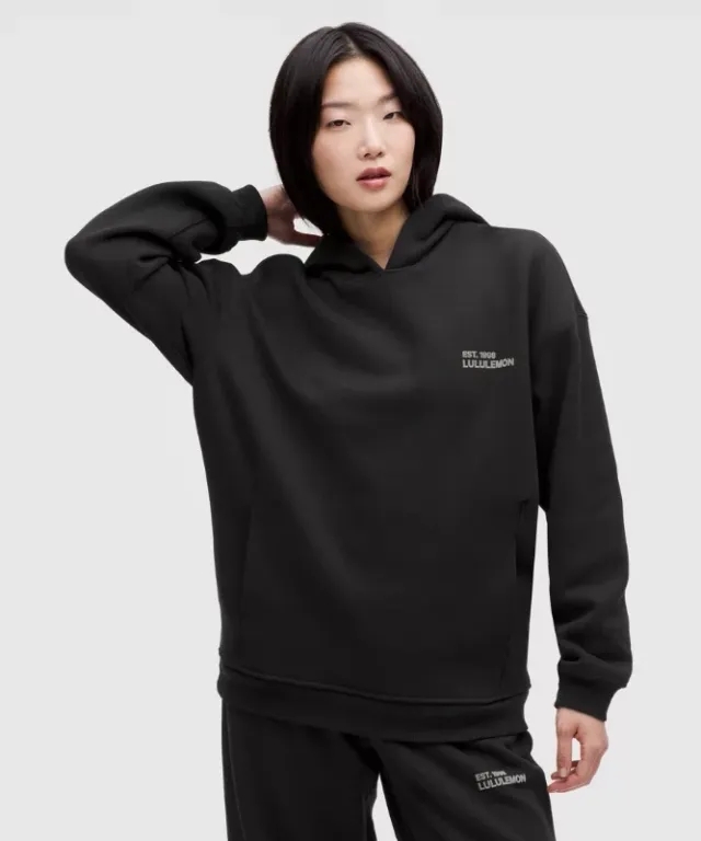 lululemon IE lululemon – Women's Heavyweight Oversized Hoodie – Color Black – Size XS