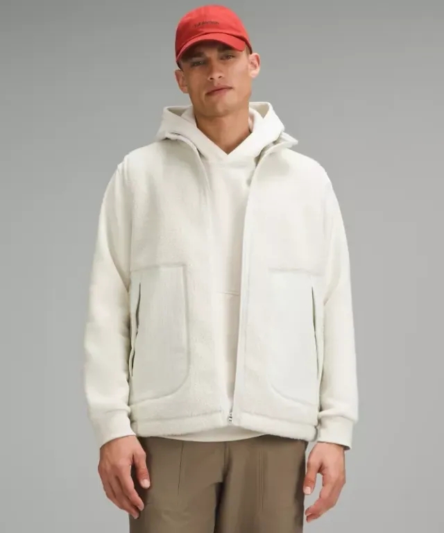 lululemon IE lululemon – Men's High Pile Vest – Color White – Size 2XL