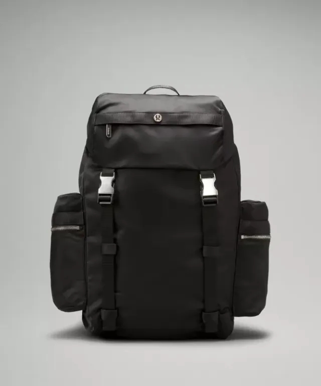 lululemon IE lululemon – Wunderlust Backpack 25L – Color Black/Silver
