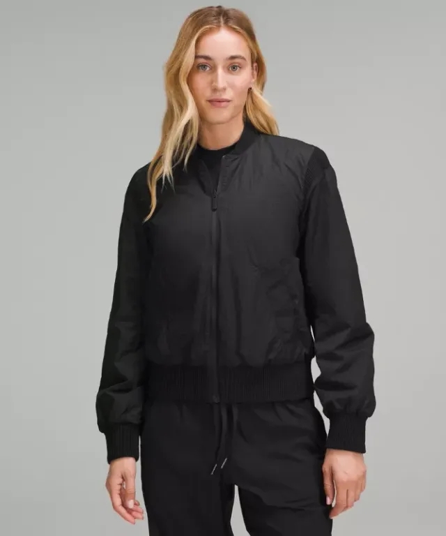 lululemon IE lululemon – Women's Reversible Insulated Bomber Jacket – Color Black – Size 3XS