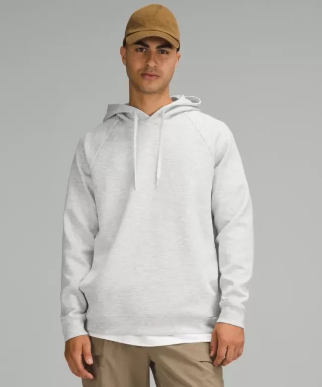 lululemon IE lululemon – Men's Smooth Spacer Classic-Fit Pullover Hoodie – Color Light Grey/Grey – Size 2XL