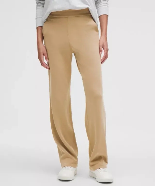 lululemon IE lululemon – Women's Softstreme High-Rise Straight-Leg Pants Regular – Color Brown – Size 3XS