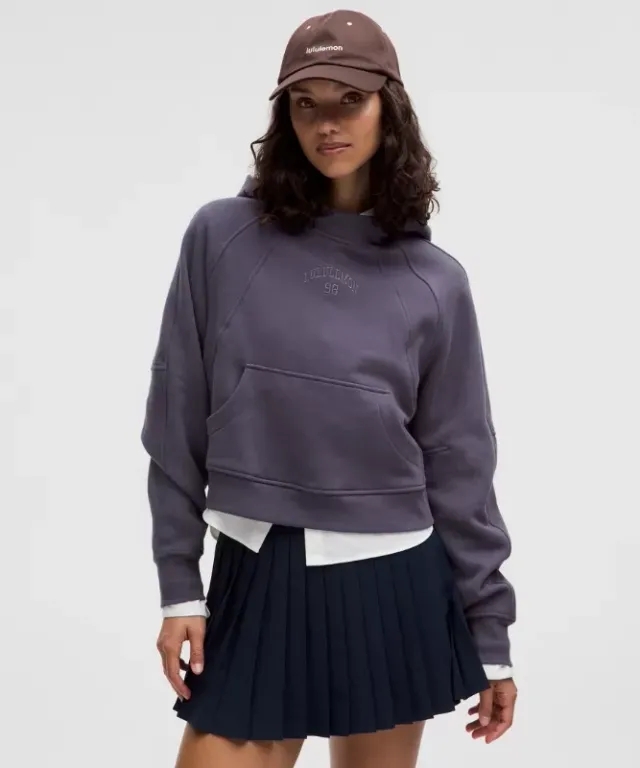 lululemon IE lululemon – Women's Scuba Oversized Hoodie 98 – Color Purple – Size XS/S